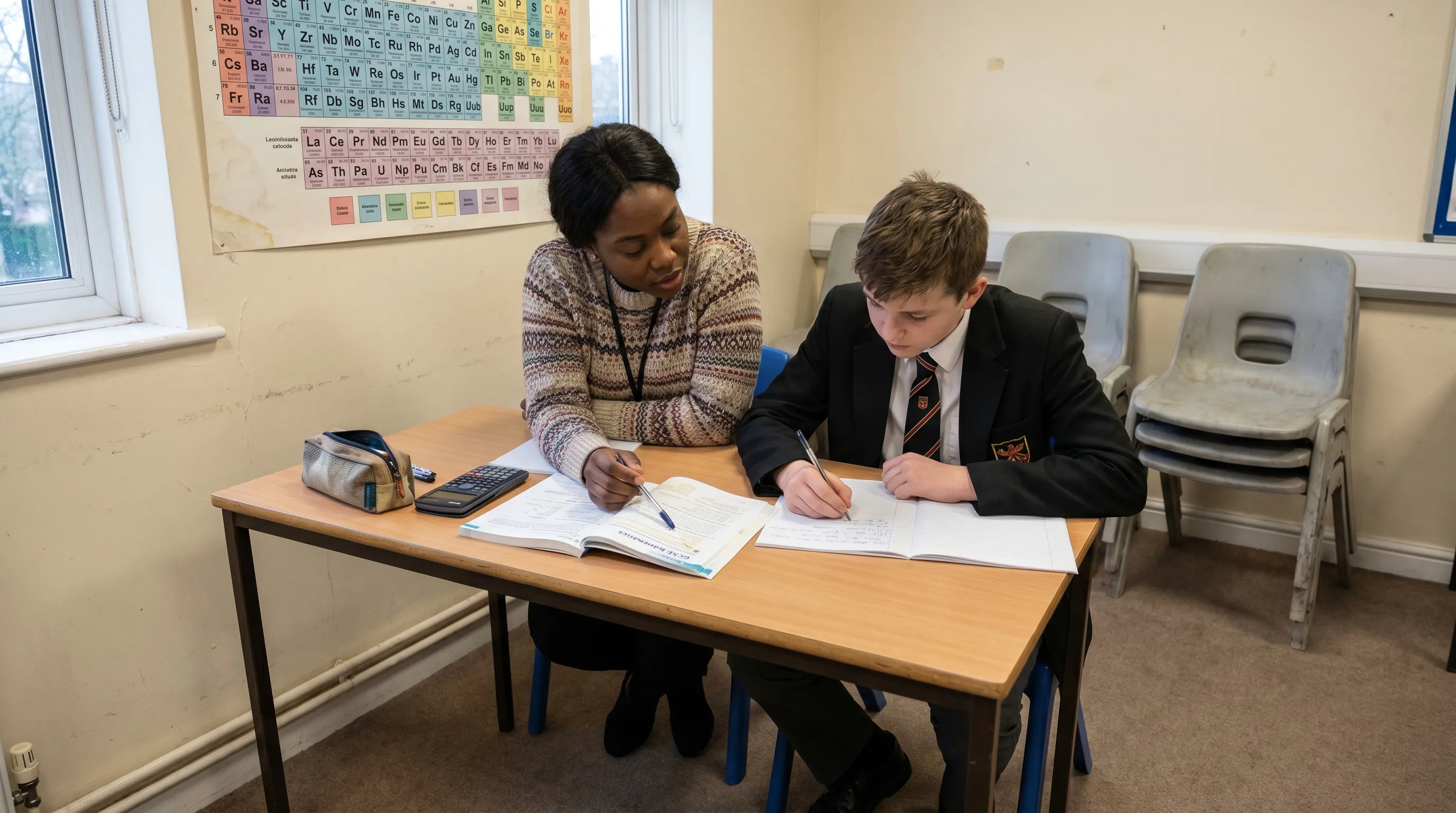 One-to-one tutoring session in Amersham