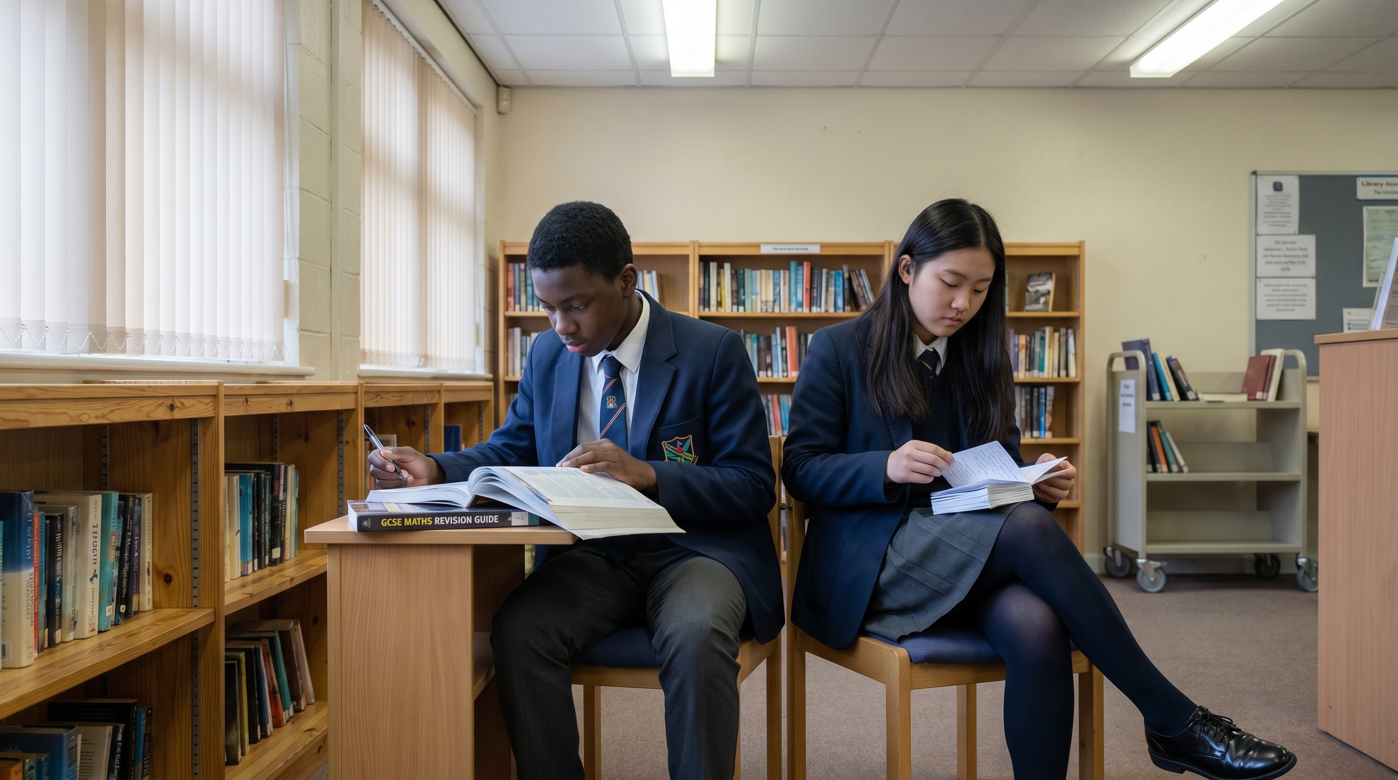 One-to-one tutoring session in Bedlington