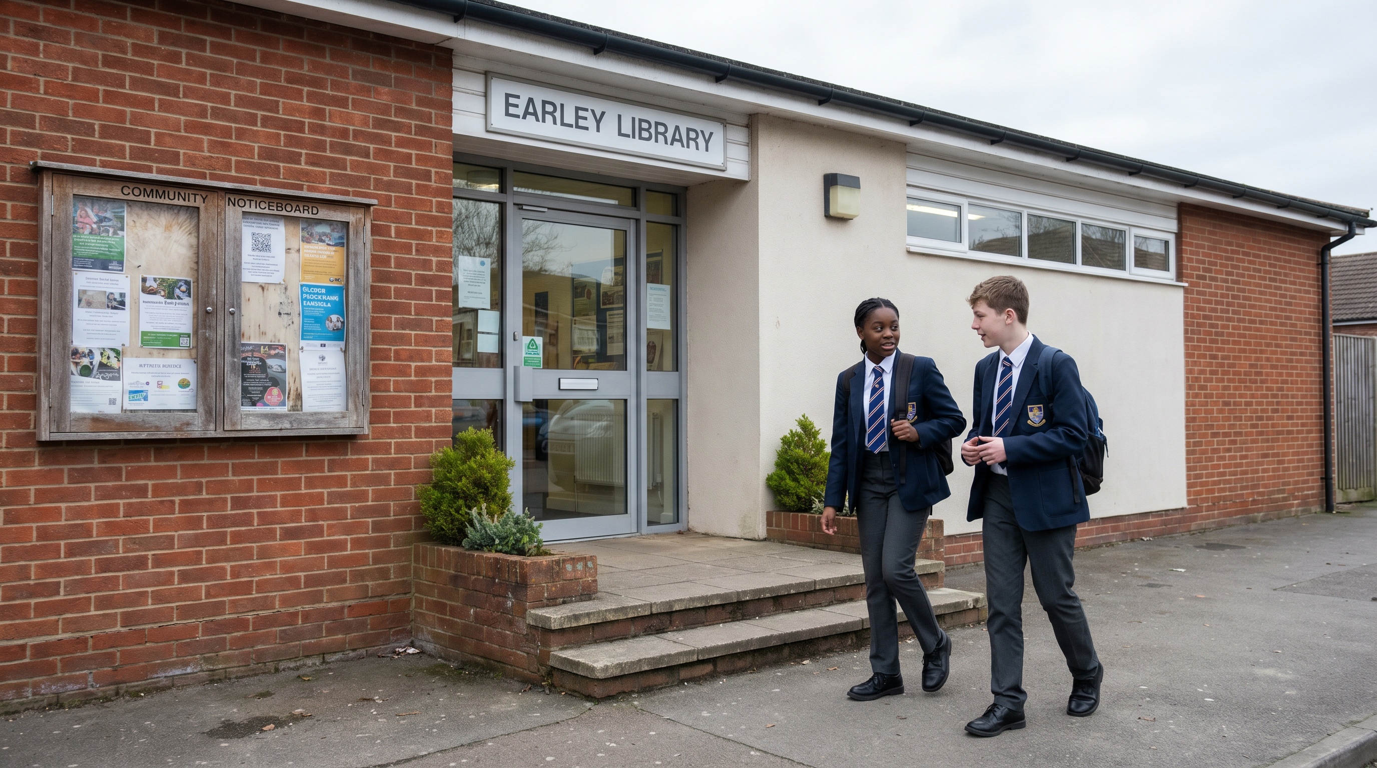 One-to-one tutoring session in Earley