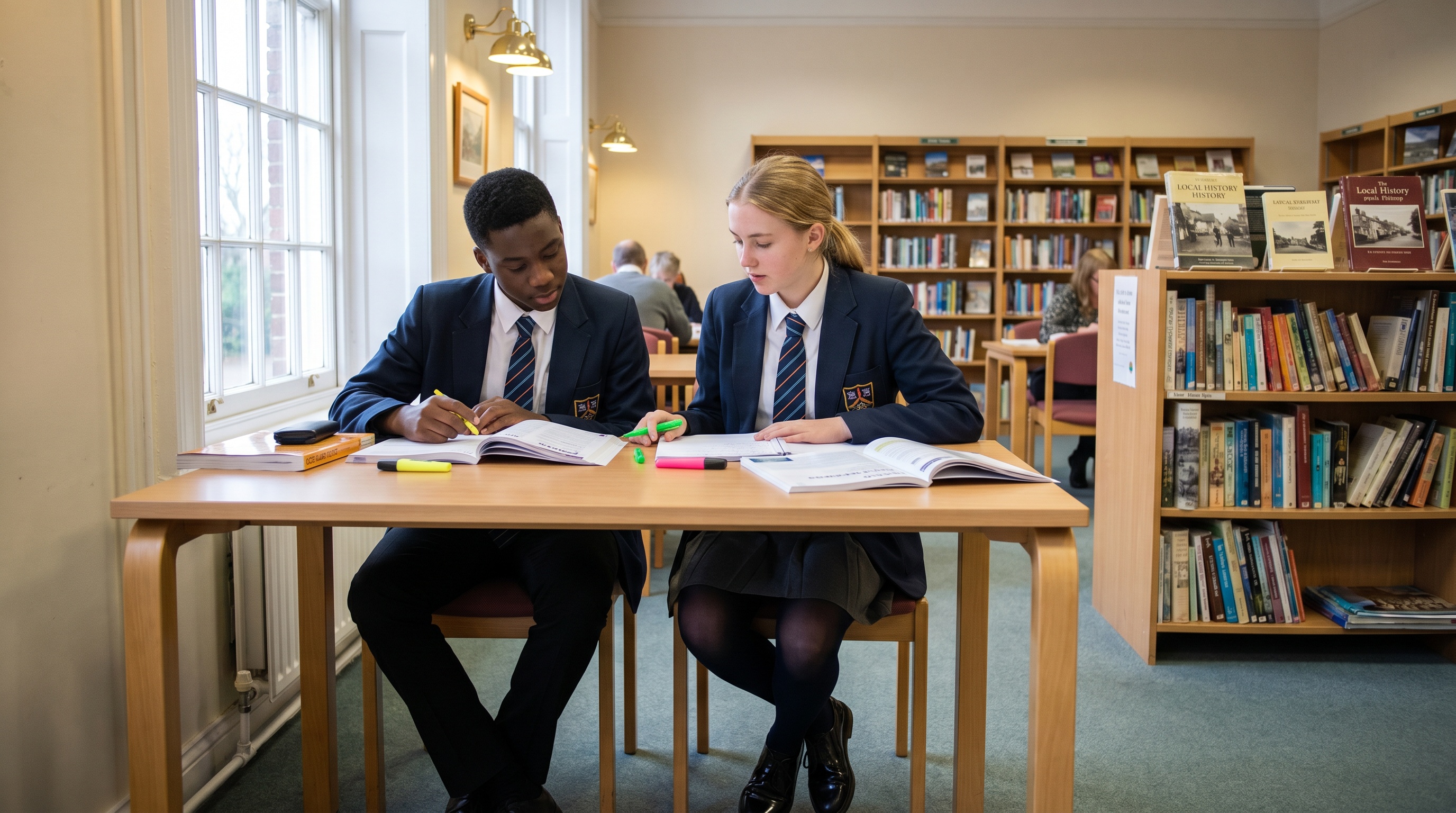 One-to-one tutoring session in Long Stratton
