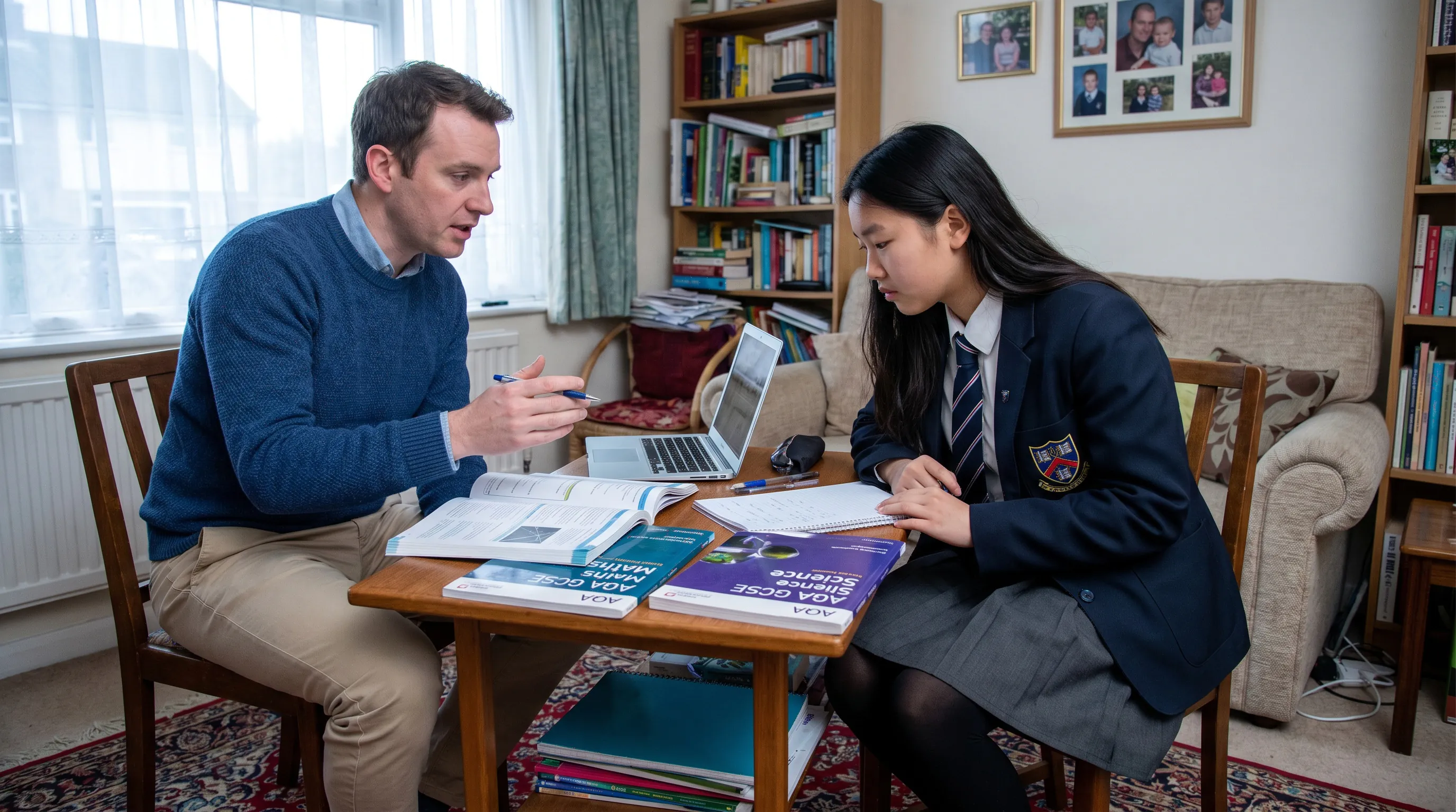 One-to-one tutoring session in New Malden