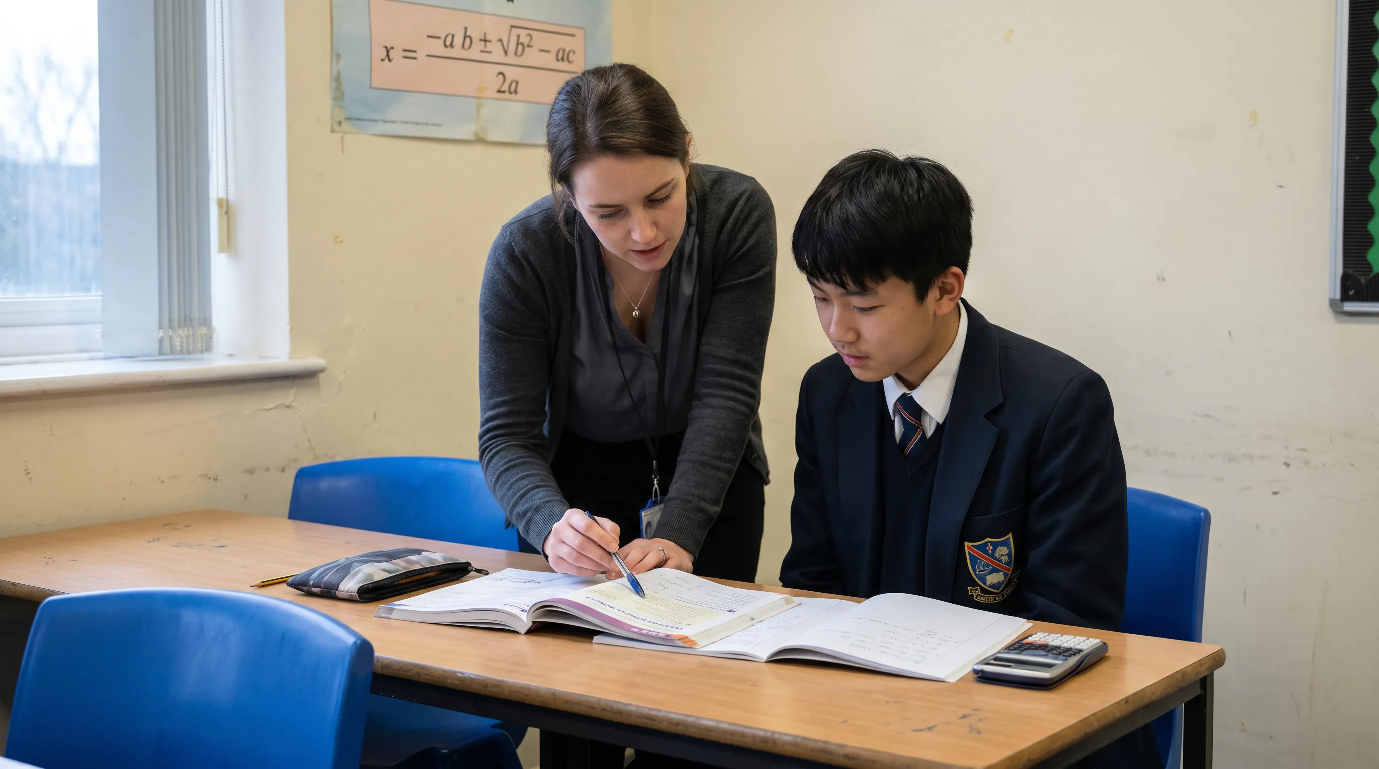 One-to-one tutoring session in Worcester Park
